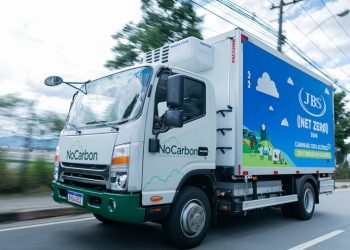 Frota de caminhões 100% elétricos da Friboi chega à Bahia