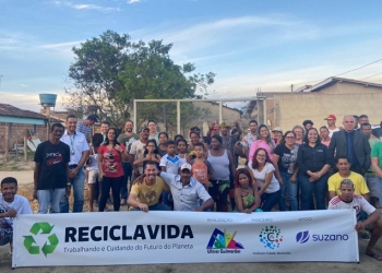 Suzano apoia projeto Reciclavida