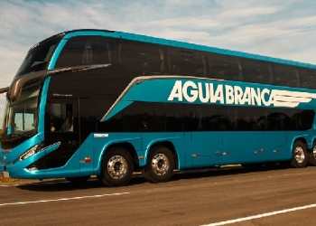 Marcopolo inicia entrega de mais 80 ônibus para a Viação Águia Branca