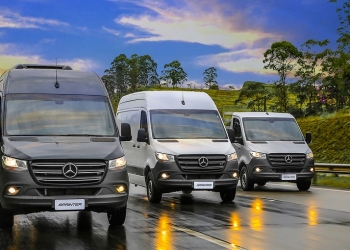 Mercedes lança novas versões da Sprinter