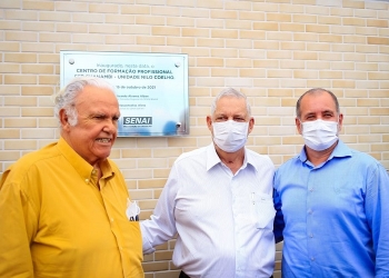 Adalberto de Souza Coelho em evento da Fieb