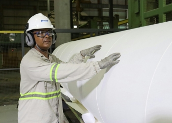 Fábrica da Bracell no Polo Industrial de Camaçari