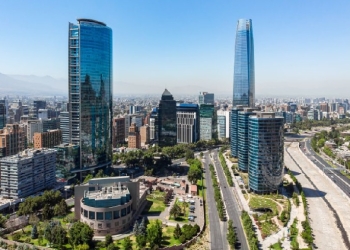 Vista de Santiado do Chile