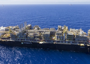 Ccampo de Búzios no pré-sal da Bacia de Santos