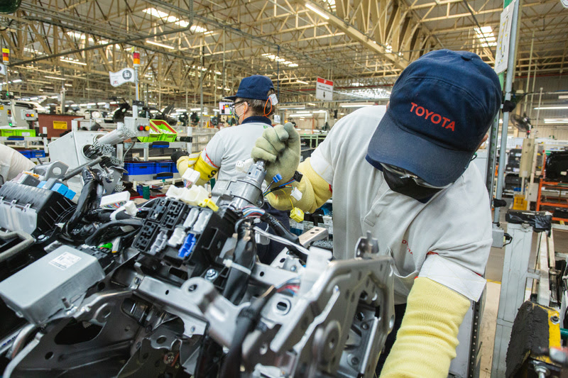 Toyota vai investir R$ 1,7 bi para a produção de compacto híbrido flex 1 Fábrica da Toyota em São Paulo