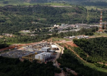 Produção de petóleo e gás no Polo Bahia Terra