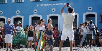 Turistas no Pelourinho