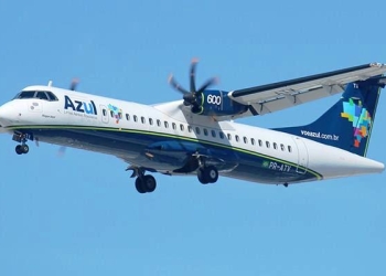 Aeronave ATR da Azul
