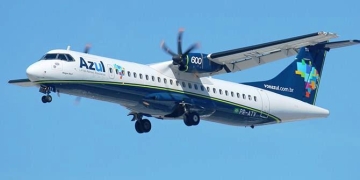 Aeronave ATR da Azul