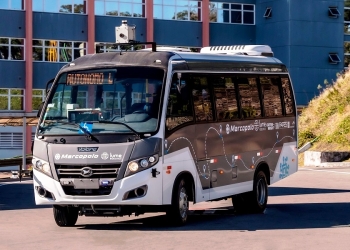 Micro-ônibus autônomo da Marcopolo