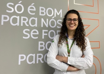 Camily Selvático Ferrari, funcionária da Suzano