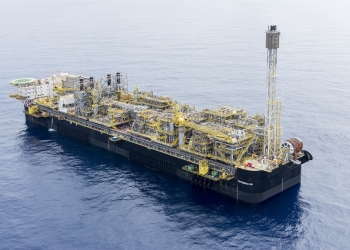 Navio FPSO da Petrobras