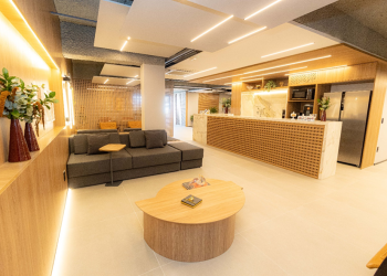 Sala vip da TAM Aviação Executiva