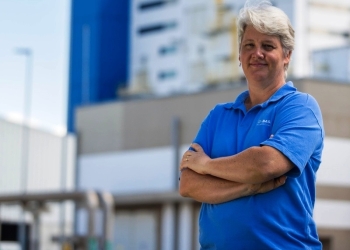 Tania Oberding,Diretora do Complexo Acrílico da Basf em Camaçari