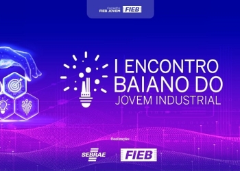 Encontro de jovem industrial