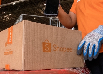 centro logístico da Shopee