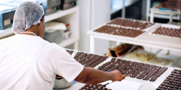 Indústria de chocolate
