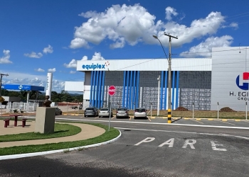 Fachada do Novo Centro de Distribuicao da Equiplex