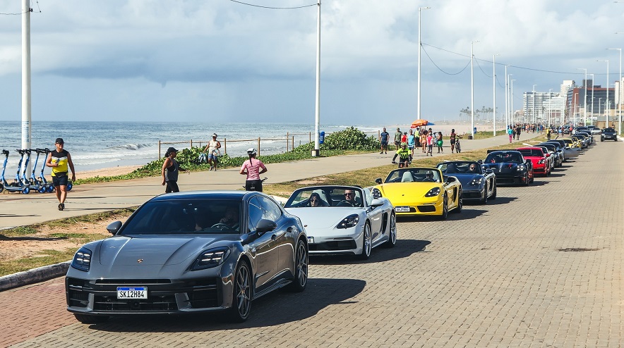 Desfile leva 40 modelos da Porsche às ruas de Salvador e Feira de Santana 1 Porsche