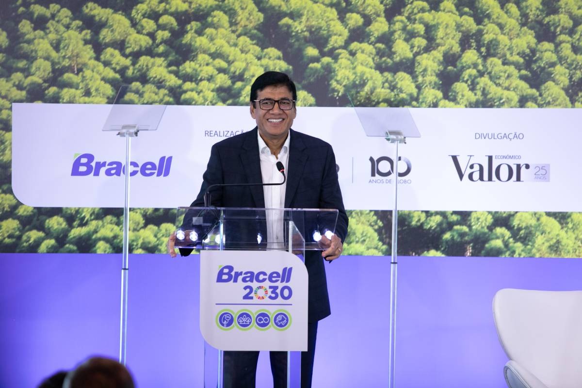 Bracell debate a importância do Brasil na agenda climática global 1 Praveen Singhavi é presidente da Bracell