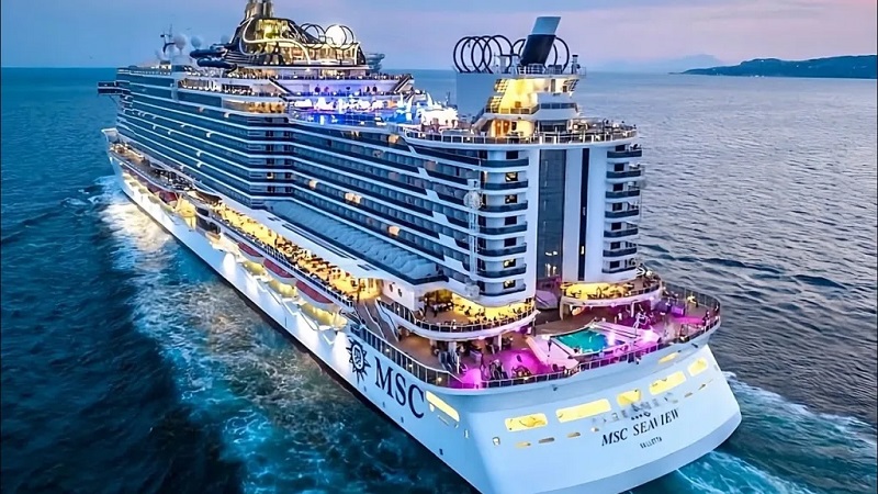 Três navios atracam em Salvador durante o Carnaval 1 MSC Seaview