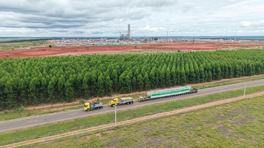 Maior fábrica de celulose do mundo ganha forma e acelera execução 1 Projeto Sucuriú