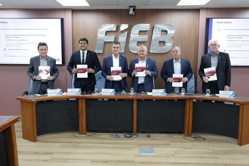 Agenda legislativa da Fieb mira burocracia, segurança e competitividade na Bahia 1 Fieb