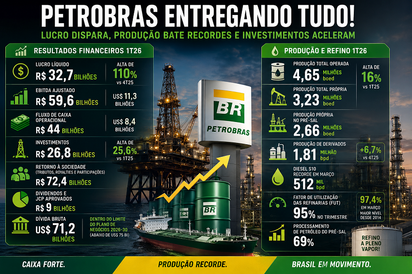 Petrobras opera refinarias no limite e mira autossuficiência total em combustíveis 3 Petrobras