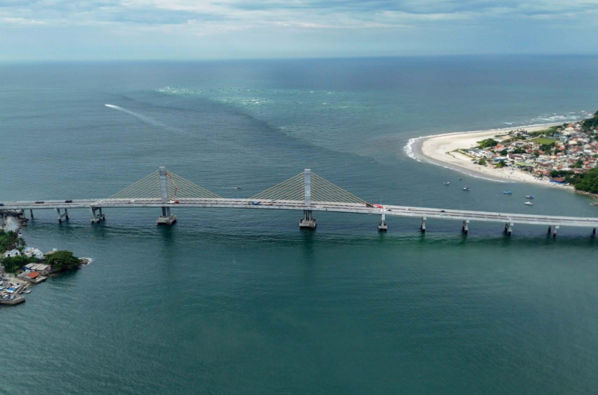 Adeus ferryboat: Ponte de Guaratuba muda a logística do litoral paranaense 1 Ponte de Guaratuba