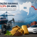 Exportações da Bahia perdem fôlego com queda de petróleo e minerais 19 exportações