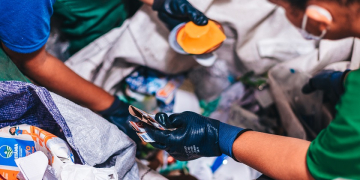 reciclagem de plástico