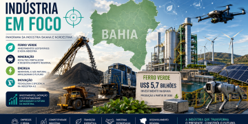 Ferro verde, energia e mineração reposicionam a indústria da Bahia