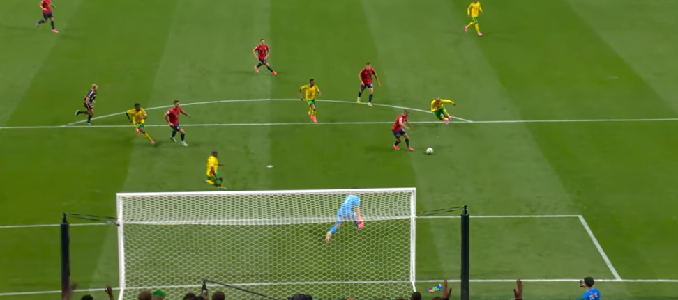 África do Sul sofre gol no início, reage e empata com a República Tcheca 1 áfrica do sul