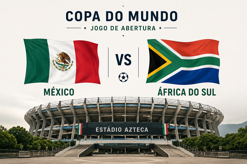 Abertura da Copa tem dois jogos pelo Grupo A 1 copa