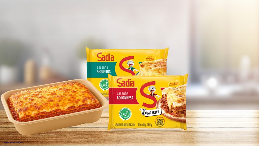 Sadia lança bandejas biodegradáveis para linha de lasanhas congeladas 1 sadia