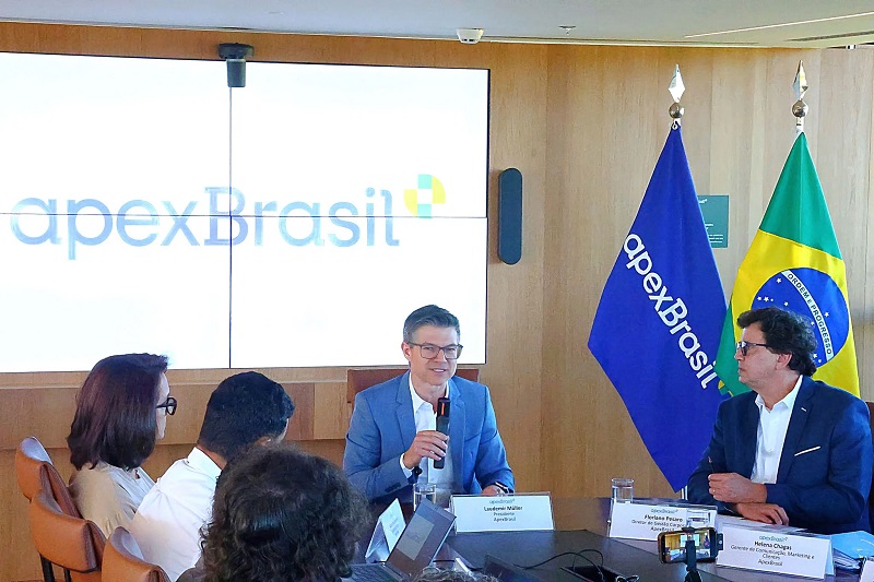 ApexBrasil lança plano de R$130 milhões para diversificar exportações após tarifaço dos EUA 1 Laudemir Müller