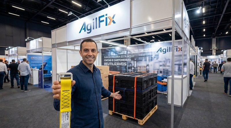 Alta do plástico acelera negócios de fabricante de cintas reutilizáveis 2 Leandro Hiebl, CEO da AgilFix