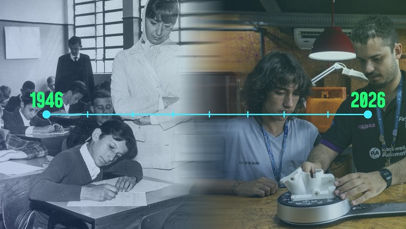 Sesi chega aos 80 anos como pilar da educação industrial no Brasil 1 sesi