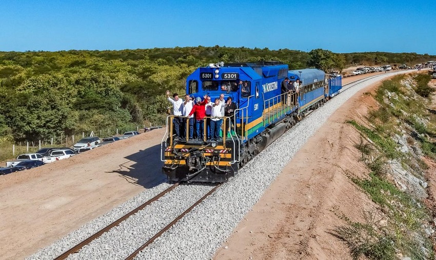 Transnordestina, entre Ceará e Piauí, atinge 82% de obra concluída 1 trasnordestina