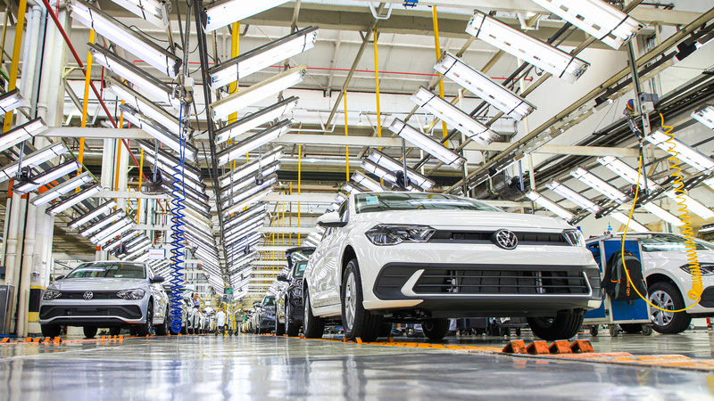 Produção de veículos tem melhor primeiro semestre desde 2019 1 volks
