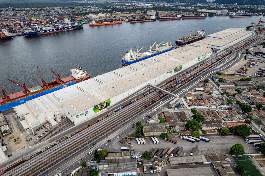 O terminal que mudou a logística da Eldorado no Porto de Santos 1 EBLog